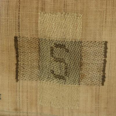 Antique Darning Sampler 1791 by Ann Manning