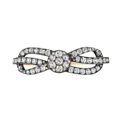 Antique Diamond Bangle Bracelet