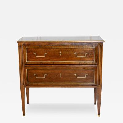 Antique Directoire Chest Of Drawers Commode