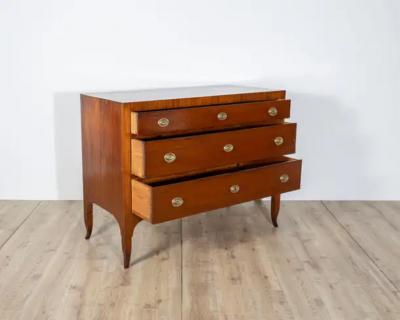 Antique Directoire Chest Of Drawers In Walnut