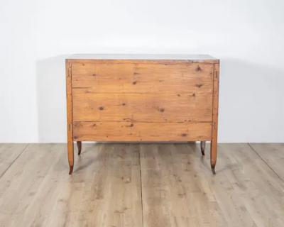 Antique Directoire Chest Of Drawers In Walnut