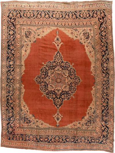 Antique Doroksh Rug 12 x 15 6 