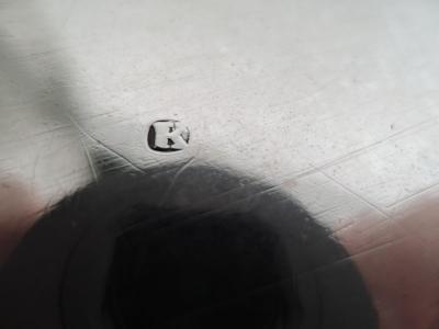 Antique Dutch Silver Neoclassical Salver Tray Late 18 C