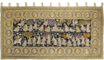 Antique Dynasty Tapestry 5 9 x 11 2 