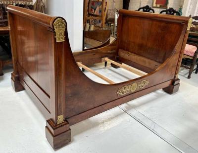 Antique Early 19th C French Empire Day Bed