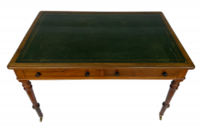 Antique Early Victorian Mahogany Writing Table