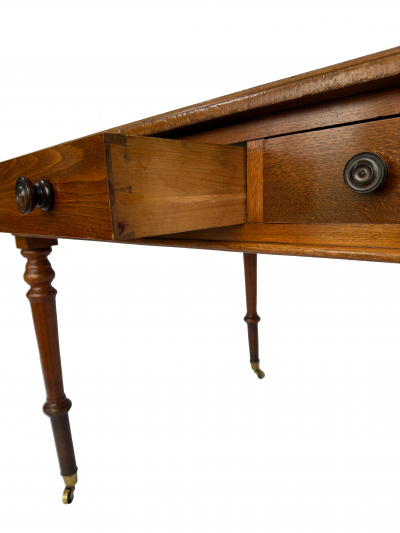 Antique Early Victorian Mahogany Writing Table