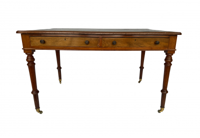 Antique Early Victorian Mahogany Writing Table
