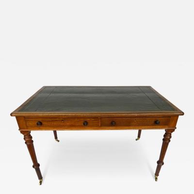 Antique Early Victorian Mahogany Writing Table