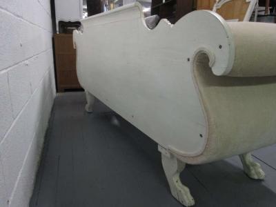 Antique Empire Custom Painted Sofa