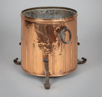 Antique English Copper Jardiniere or Planter