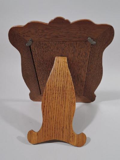 Antique English Edwardian Art Nouveau Sterling Silver Picture Frame