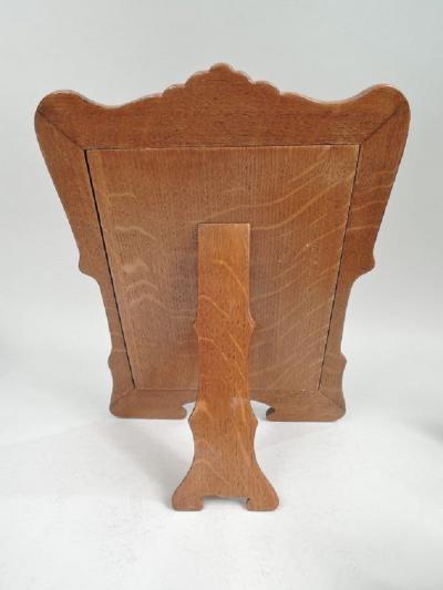 Antique English Edwardian Art Nouveau Sterling Silver Picture Frame