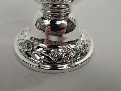 Antique English Edwardian Georgian Sterling Silver Sugar Caster 1911