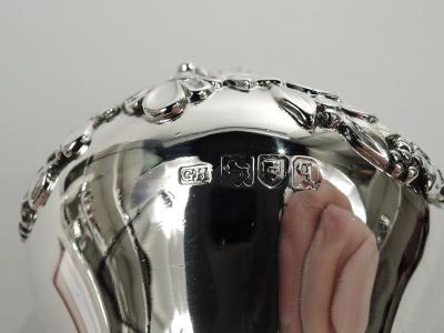 Antique English Edwardian Georgian Sterling Silver Sugar Caster 1911