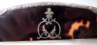 Antique English Edwardian Regency Sterling Silver Picture Frame 1923