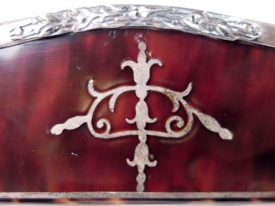 Antique English Edwardian Regency Sterling Silver Picture Frame 1931