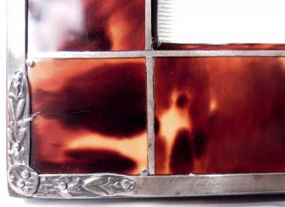 Antique English Edwardian Regency Sterling Silver Picture Frame 1931