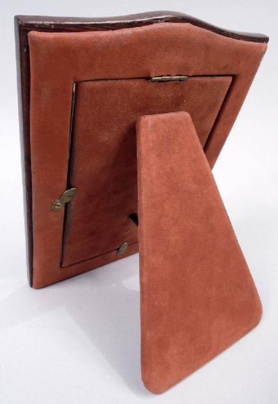 Antique English Edwardian Regency Sterling Silver Picture Frame 1931