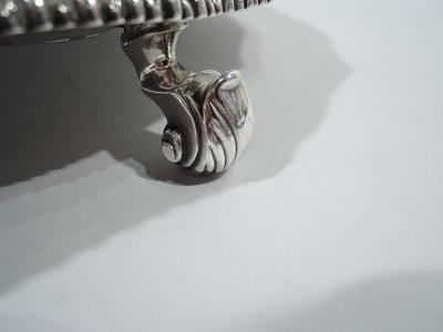 Antique English Georgian Georgian Sterling Silver Salver 1769