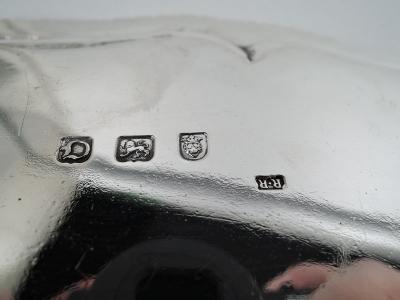 Antique English Georgian Georgian Sterling Silver Salver 1769