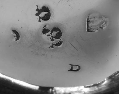 Antique English Georgian Sterling Silver Kettle on Stand