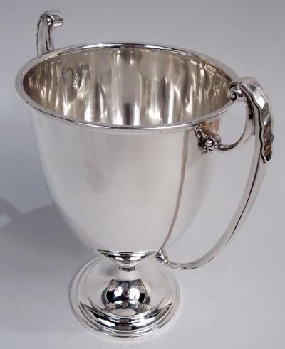 Antique English Neoclassical Sterling Silver Urn Trophy Cup 1921