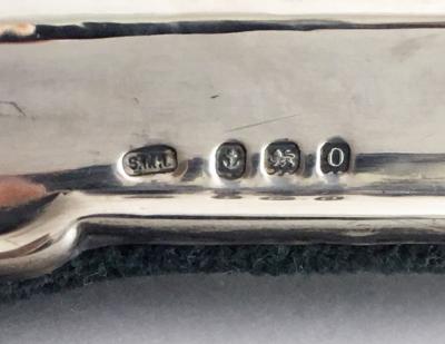 Antique English Sterling Silver Photo Frame 1938