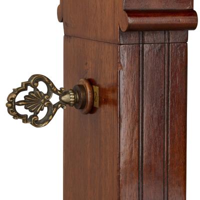 Antique English wooden desk with reading stand