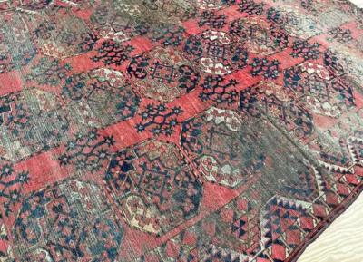 Antique Erssary Turkman Carpet AS IS