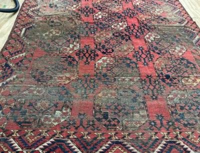 Antique Erssary Turkman Carpet AS IS