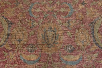 Antique Esfahan Rug