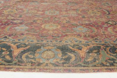 Antique Esfahan Rug