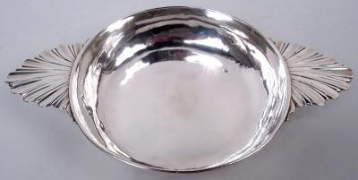 Antique European Classical Silver Porringer