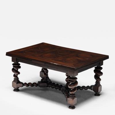 Antique Extendable Dining Table France 1900s