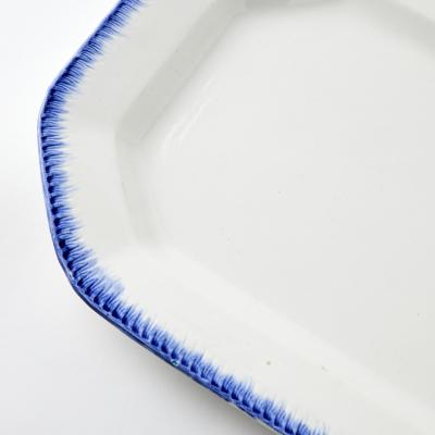 Antique Feather Edge Platter