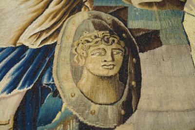 Antique Fiine French Tapestry 91 x 124