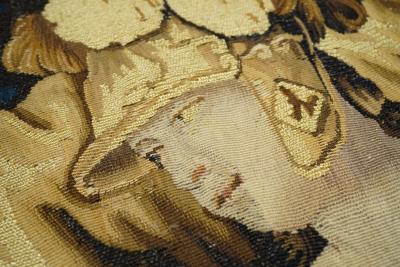 Antique Fiine French Tapestry 91 x 124