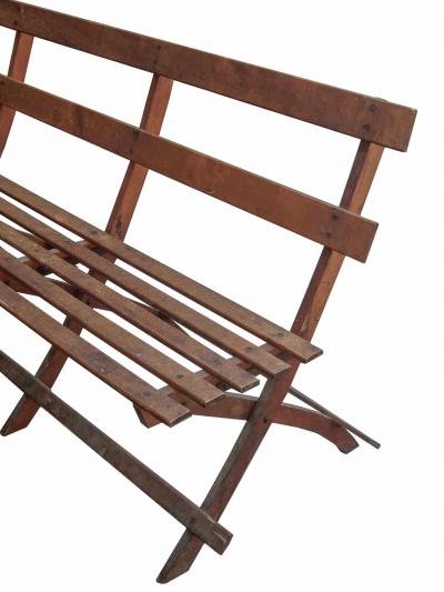 Antique Folding Bench