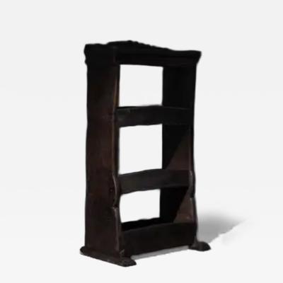 Antique Folk Art Bookcase France 19th Century