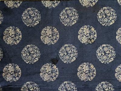 Antique Framed Japanese Silk Kesa Monks Robe Edo Period