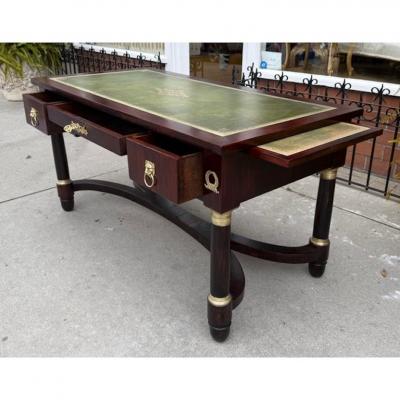 Antique French 1st Empire Mahogany Desk c 1820
