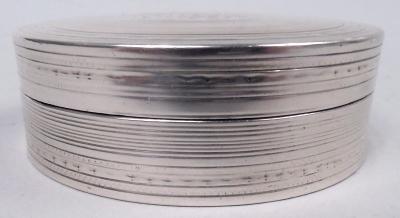 Antique French Art Deco Silver Box C 1920