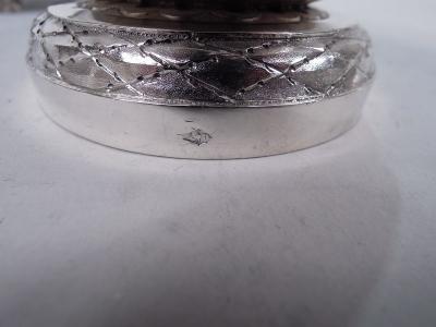 Antique French Belle Epoque Classical Gravy Boat on Stand