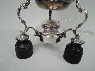 Antique French Belle Epoque Classical Silver Tea Urn