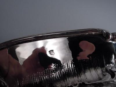 Antique French Belle Epoque Rococo Silver Jardiniere Centerpiece