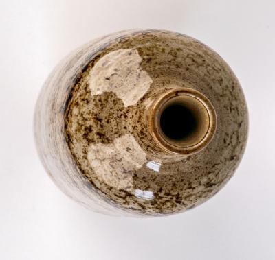 Antique French Ceramic Bottle c 1900