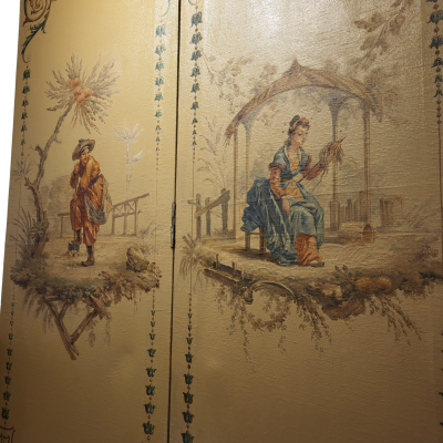 Antique French Chinoiseries Screen