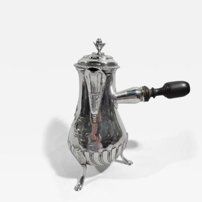 Antique French Classical Silver Coffeepot 18 C