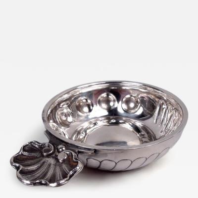 Antique French Classical Silver Tastevin